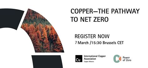 Copper The Pathway To Net Zero Copper Alliance