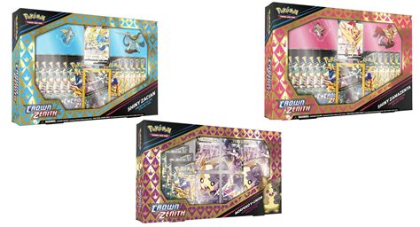 Pok Mon Tcg Reveals Products Pack Art For Crown Zenith