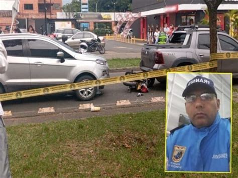 Murió agente de tránsito en Cali fue embestido por una camioneta y su