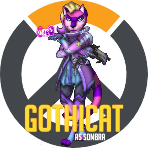 Gothicat Overwatch Badge By Morbiusmonster On Deviantart