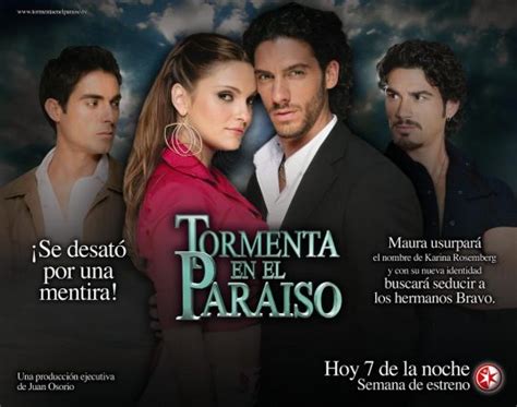 Personajes telenovela Tormenta en el paraíso