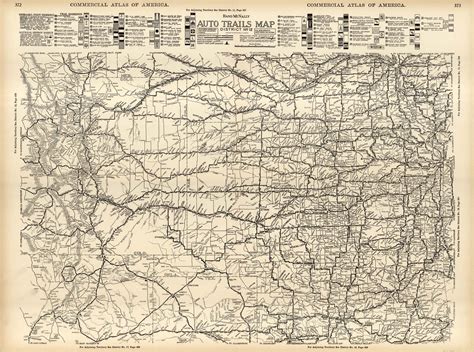 Mcnally S Auto Trails Map Of Southern Nebraska Eastern Colorado