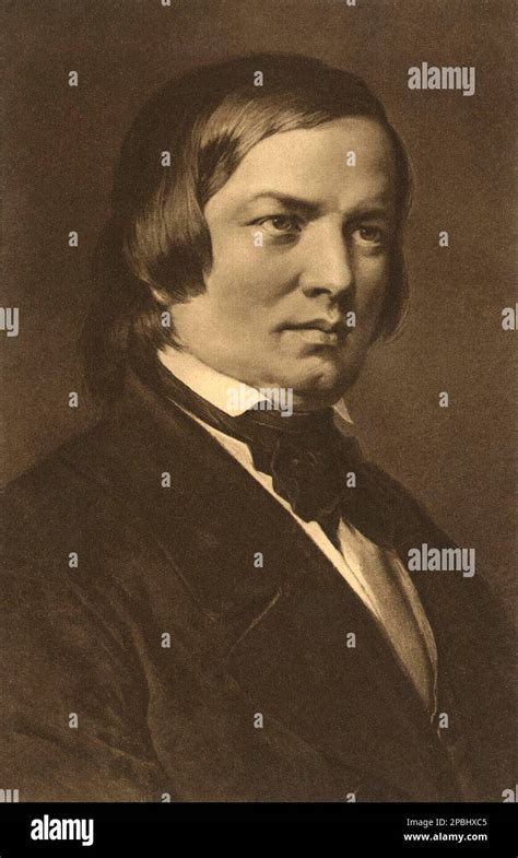 The Celebrated German Music Composer ROBERT SCHUMANN 1810 1856