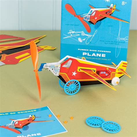 ﻿Make your own rubber band-powered plane | ﻿Rex London