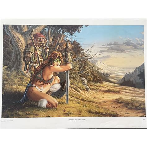 Ancients & Innocents - Waiting For Shadamehr Artwork by Larry Elmore