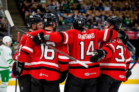 Ahl Toronto Ontario The Charlotte Checkers Celebrate A Flickr