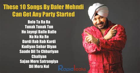 Daler Mehndi: These 10 Songs By Daler Mehndi Can Get Any Party Started