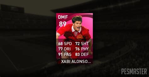 Xabi Alonso Pes Stats Iconic Moments