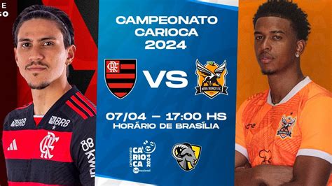 FLAMENGO X NOVA IGUAÇU CAMPEONATO CARIOCA FINAL AO VIVO E