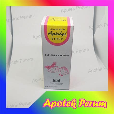 apialys syrup ml drop ml shopee malaysia
