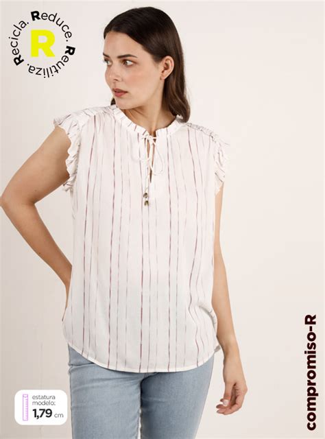 Ripley Blusa Mujer Regatta Cuello Mao