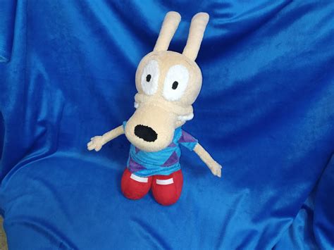 This Is A Plush Toy Sample Rocko From Rockos Modern Life Etsy