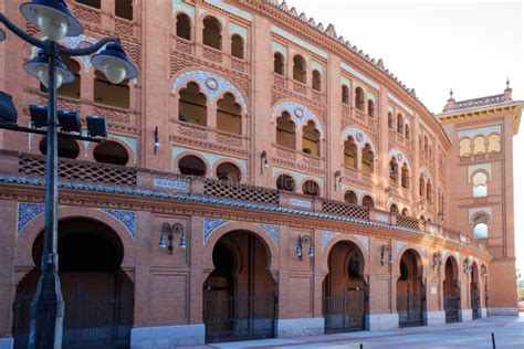 Las Ventas In Madrid Is The Largest Bullfighting Ring Of Spain Stock