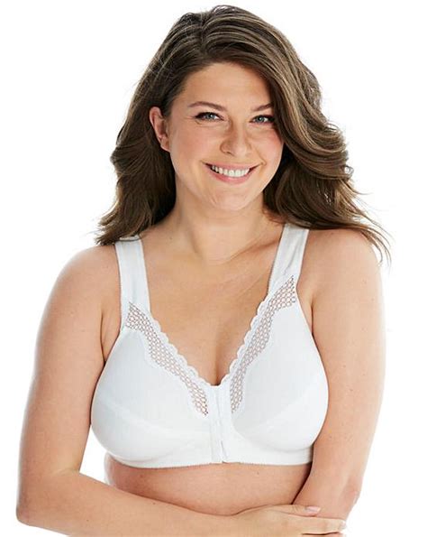 Bestform F Fastening Non Wired Bra White Ambrose Wilson