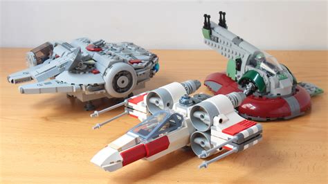 Lego Star Wars Chibi X Wing And Millennium Falcon Hellobricks