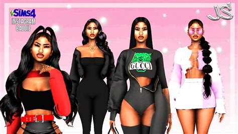 Urban Sims 4 Instagram Baddie Cc Folder Sim Download Youtube