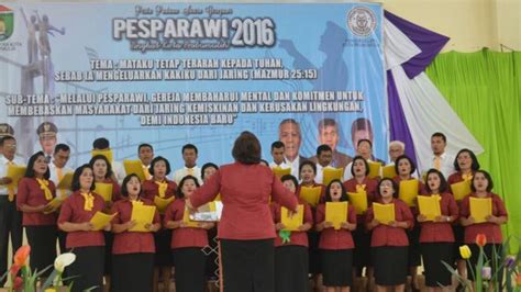 Pesta Paduan Suara Gerejawi Ajang Meningkatkan Mental Dan Kesadaran