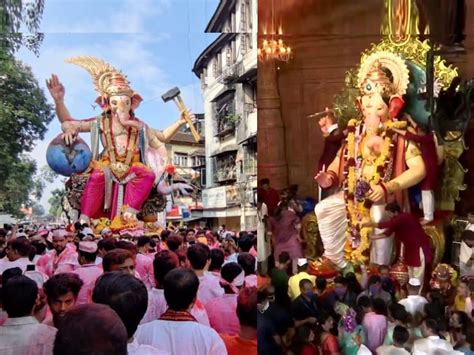 Ganpati procession begins in Mumbai