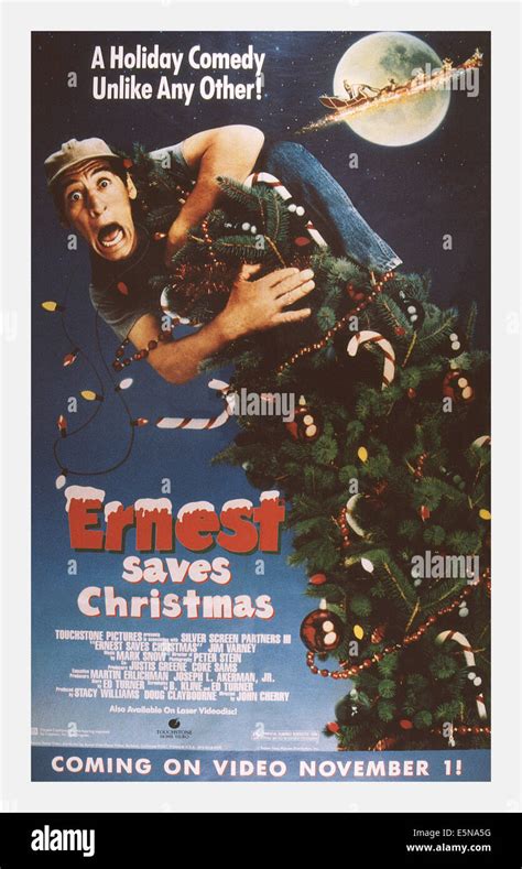 Ernest Saves Christmas Poster