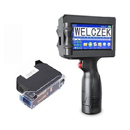 Welczek Tij Handheld Inkjet Printer Portable Handheld Printer With