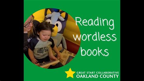 Reading Wordless Books To Your Child Youtube