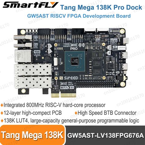 Sipeed Tang Mega 138K Pro Dock GOWIN GW5AST RISCV FPGA Development