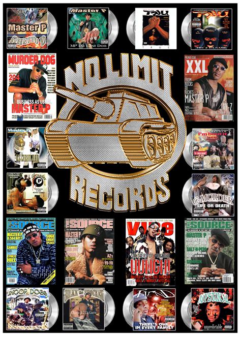 DJ AGE: No Limit Records Special Edition Platinum Plaque Design 2018