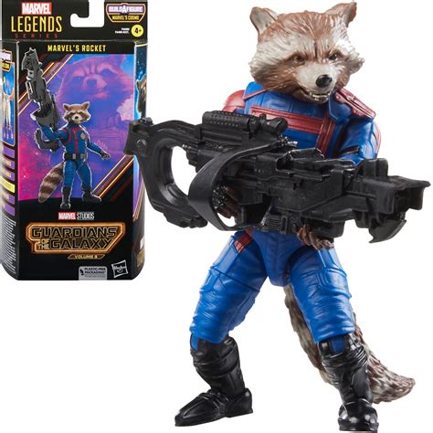 Guardians Of The Galaxy Vol Marvel Legends Rocket Inch Action