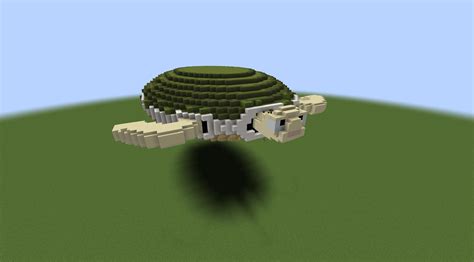 I Tried To Make A Giant Turtle So I Can Copy It In Survival Rminecraft