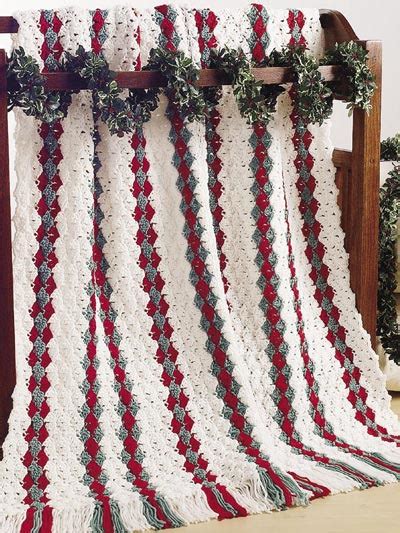 Christmas Shells Afghan Crochet Afghan Pattern