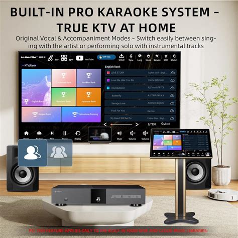 kv  max   professional karaoke touch screen player inandon
