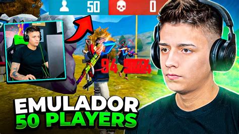 VOLTOU RANQUEADA PRO EMULADORFREE FIRE AO VIVOLIVE ON YouTube