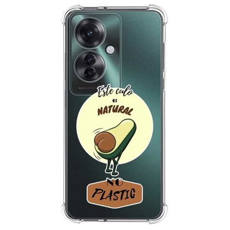 Funda Silicona Antigolpes Para Oppo Reno 11f 5g Diseño Culo Natural