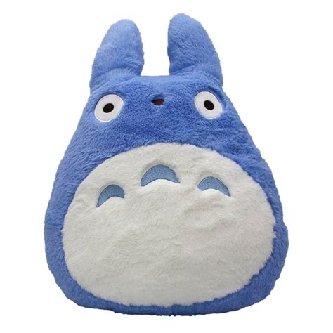 Mon Voisin Totoro Oreiller Nakayoshi Blue Totoro La Boutique Du Sorcier