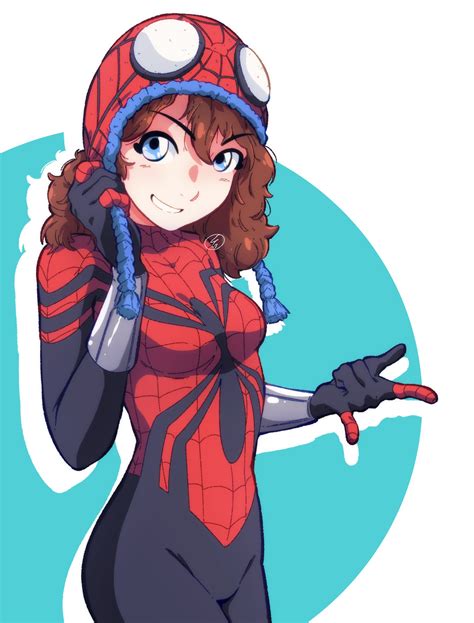 Anime Spider Girl Mayday Parker