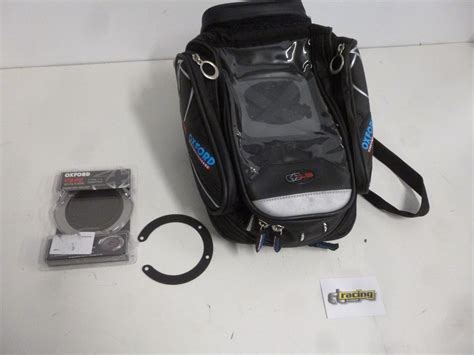 Oxford X Qr Tank Bag Black Lifetime Motorcycle Luggage L Ol