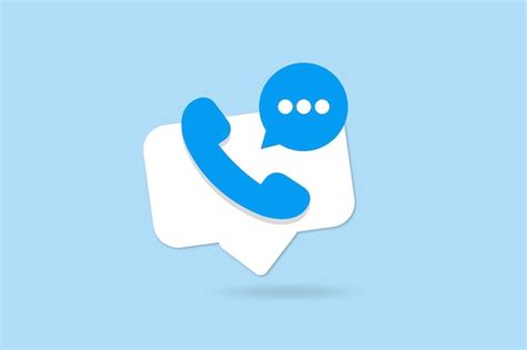 Premium Vector Phone Call Icon And Bubble Talk Vector