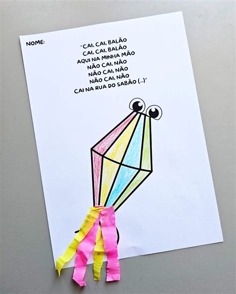 Atividade Cai Cai Balão