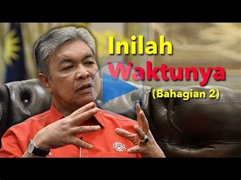 Wawancara TPM Datuk Seri Dr Ahmad Zahid Hamidi Sempena Ulang Tahun Ke