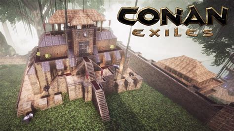 Conan Exiles Ancient Jungle Temple Speed Build Youtube