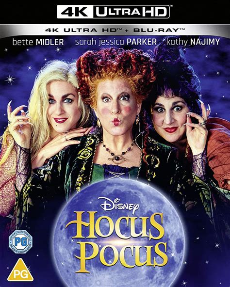 Amazon Hocus Pocus K Uhd Blu Ray Bette Midler Sarah