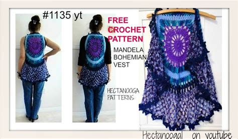 Crochet Mandala Vest Pattern 15 Free Patterns To Try Diy Folly