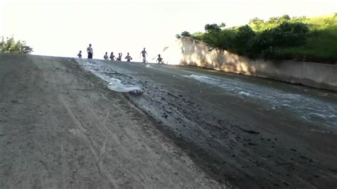 Marandal Lake Spillway Slide Youtube