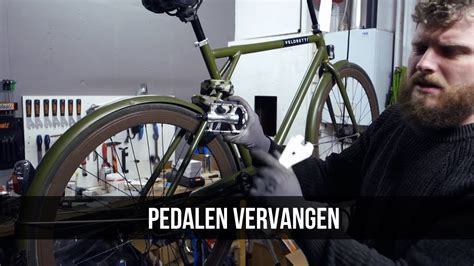 Pedalen Vervangen Fiets Trappers Vervangen YouTube