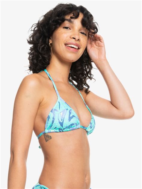 Classic Haut De Bikini Triangle Coulissant Pour Femme Quiksilver