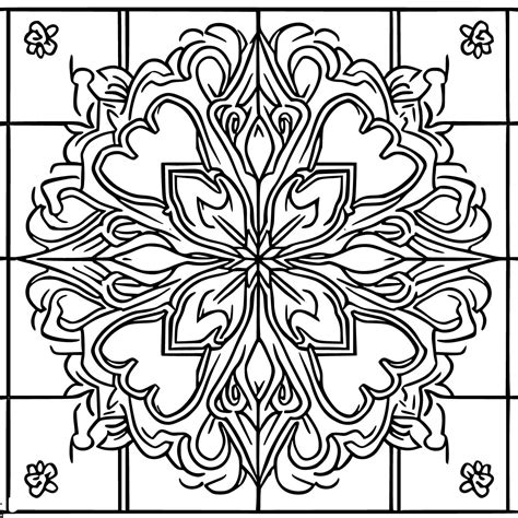 Desenhos de Azulejo Incrível para Colorir e Imprimir ColorirOnline