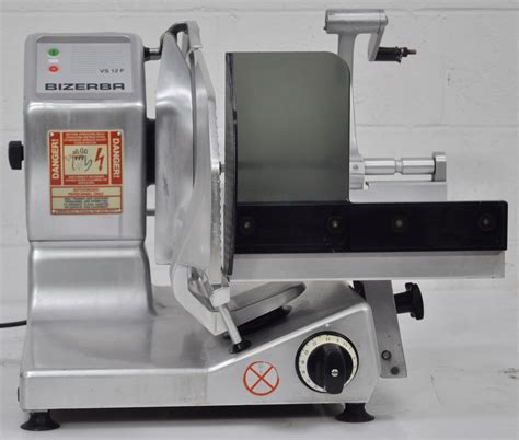 Used Bizerba Vs F Commercial Deli Manual Meat Cheese Food Slicer