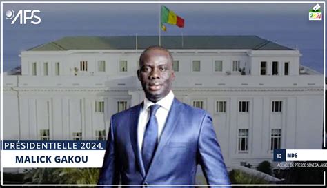 SENEGAL PRESIDENTIELLE PROFIL Malick Gakou une longue carrière