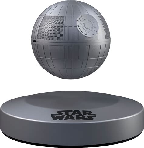 Best Buy: Plox Levitating Death Star Speaker Grey/Silver PLX-SW-DS