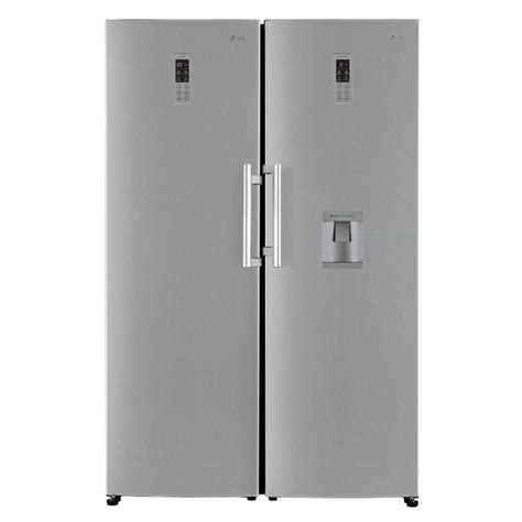 Lg Fridge And Freezer No Frost Twins 708 L Platinum Silver Gc B414elfm Gc